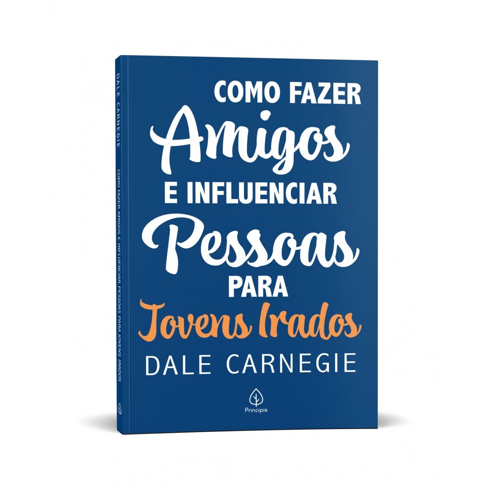 Livro Como fazer amigos e influenciar pessoas - para jovens irados em Oferta na Shopee
