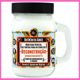 Máscara Reconstrução Be(M)dita Ghee Lola Cosmetics 350g em Oferta na Shopee
