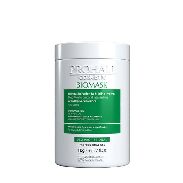 Máscara Ultra Hidratante Biomask Explosão de Brilho 1kg em Oferta na Shopee
