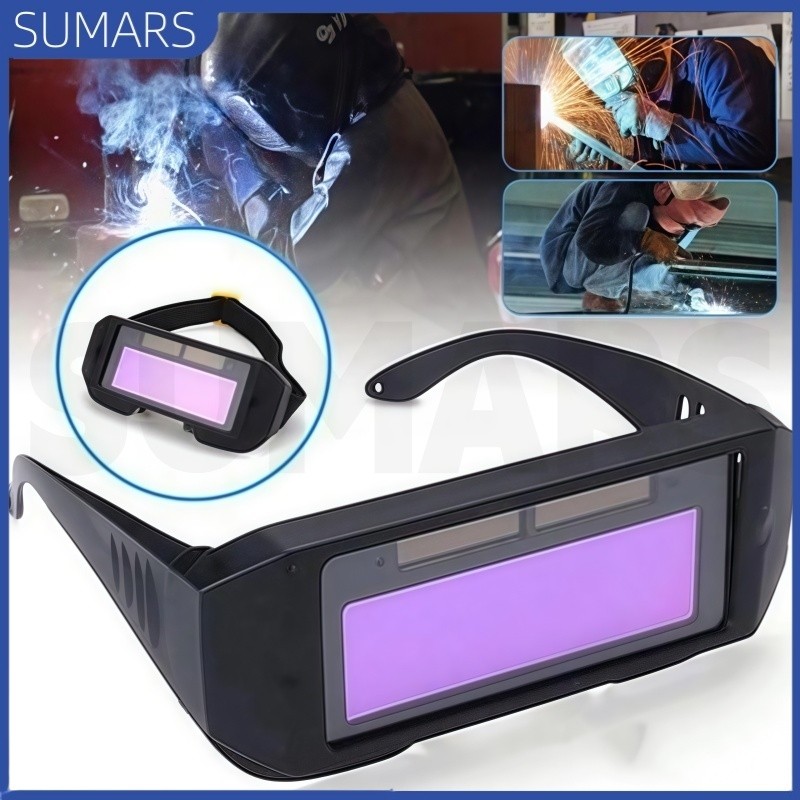Óculos De Soldagem Energia Solar Escurecimento Automático Com Comprimento Ajustável SUMARS em Oferta na Shopee