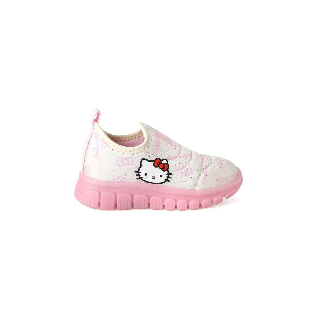 Tênis Infantil Novopé Hello Kitty Led 28/32 Off White