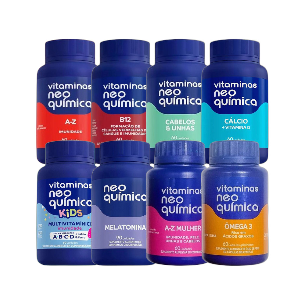 Kit Família Com 8 unidades - Neo Química em Oferta na Shopee