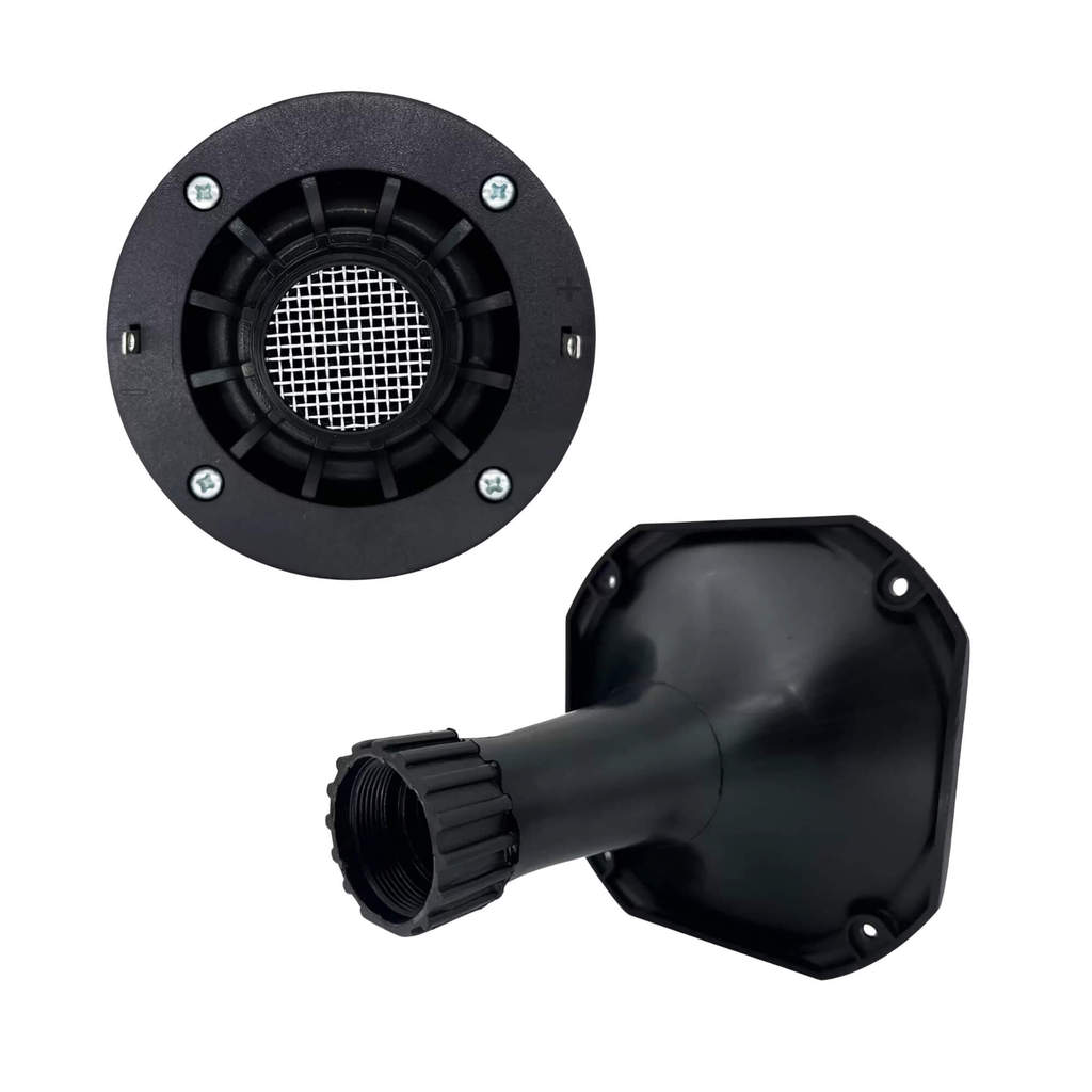 COMP Kit Driver Leson 120W RMS 8 Ohms + Corneta Cone Curto 15cm Som Profissional