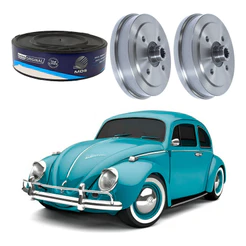 Tambor Freio Traseiro Volkswagen Fusca 1.6 1974 A 1986
