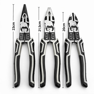 Alicate Multifuncional para Eletricista, Alicates, Ferramenta de Crimpagem, Corte Descascador de fio MT245 em Oferta na Shopee