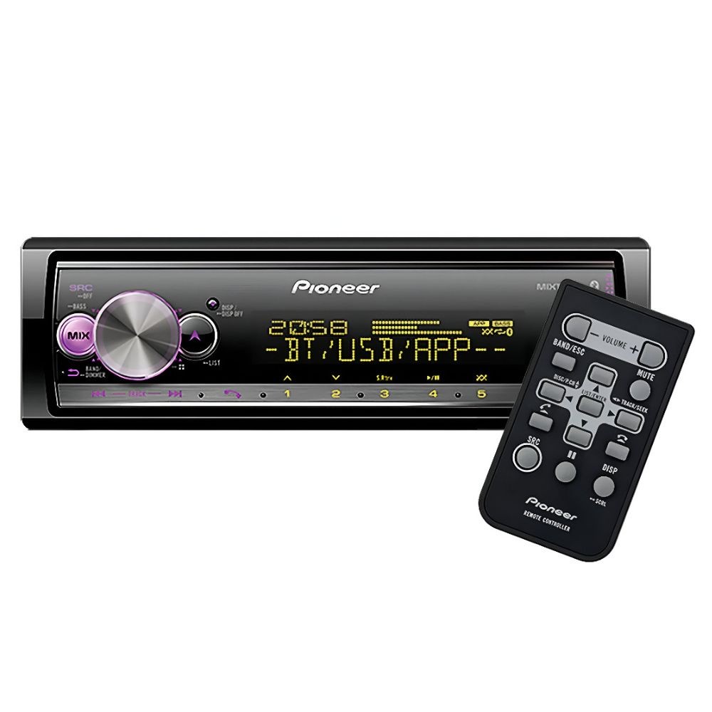 Som Automotivo Pioneer MVH-X3000BT Mixtrax USB Bluetooth BT