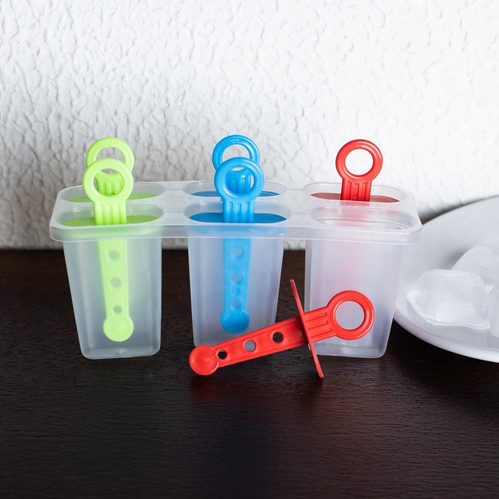 Forma Lyor de Plástico para Picolé com 6 Cavidades em Oferta na Shopee