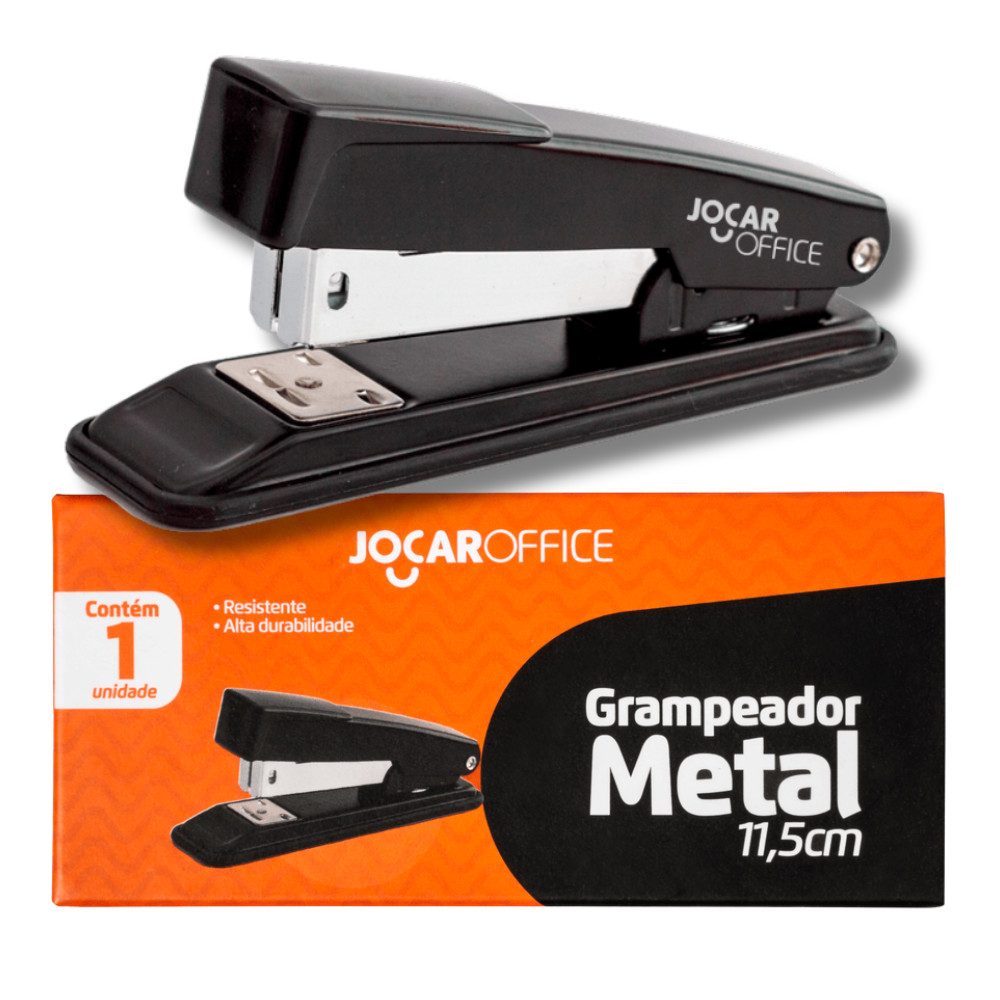 Grampeador Metal Jocar Office 11,5cm Resistente Durabilidade