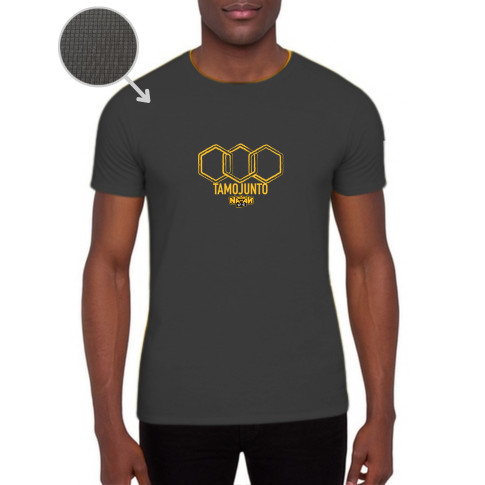 Camiseta Dry Fit Cinza Manga Curta Natan por Aí TMJ