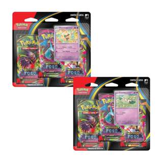 Pokemon 2x Blister Triplo Fogo Fantasmagórico Whimsicott e Cottonee Copag - 35676 em Oferta na Shopee