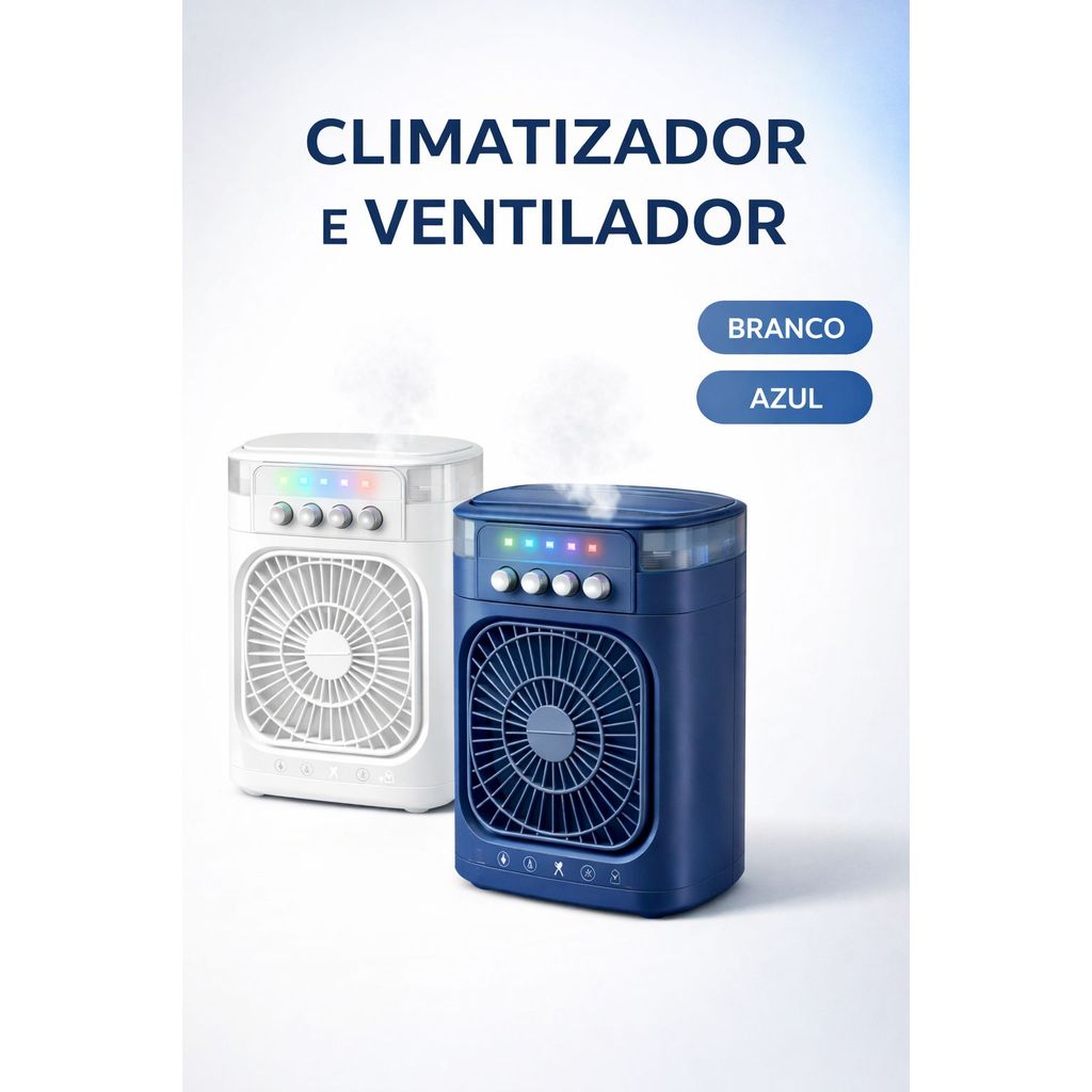 Umidificador Portátil Com Reservatório De Água USB
