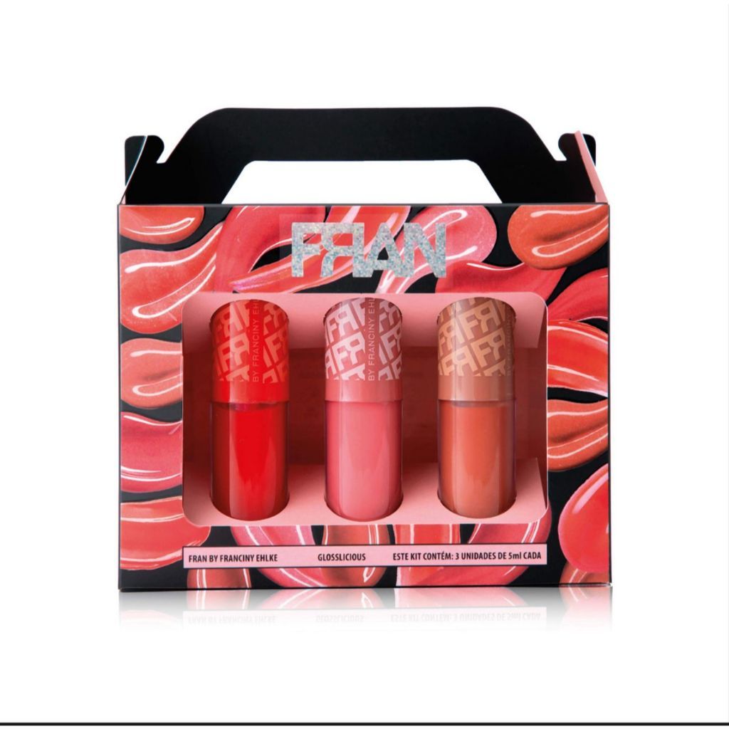 Kit Fran Glosslicious - Fran By Franciny Elkhe Kit Fran Glosslicious Fran By Franciny Ehlke