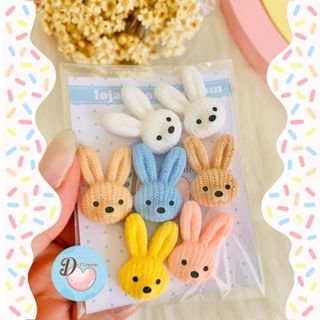 Aplique Coelhos - Pct 7 und em Oferta na Shopee