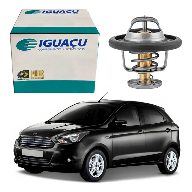 Valvula Termostatica Iguaçu Ford Ka 1.0 2014 A 2017
