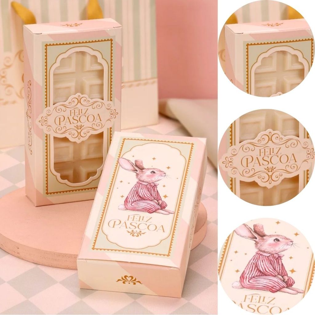10 CAIXA PARA BARRA PÁSCOA 300G C/ VISOR RECORDAR 5548 ( PASCOA JANGO 2026 ) em Oferta na Shopee