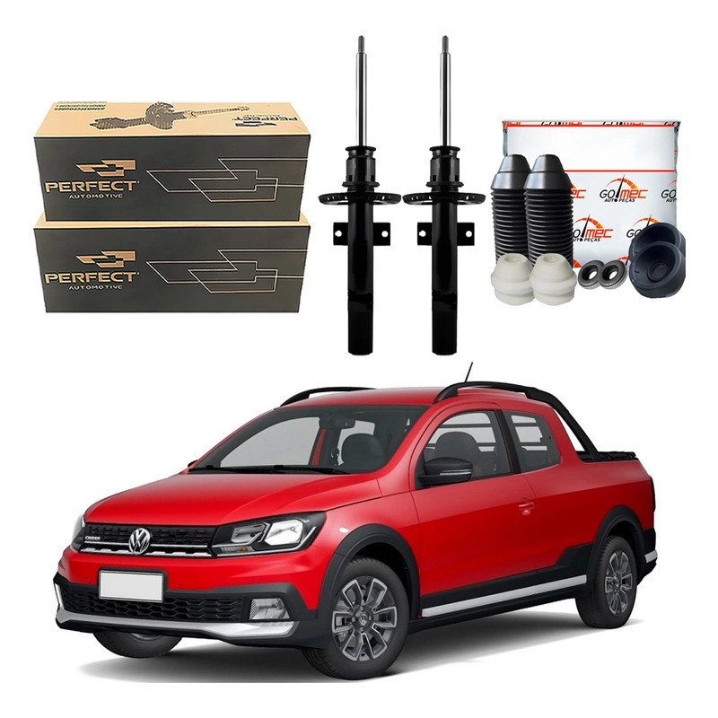 Kit Amortecedor Dianteiro Saveiro Cross G7 1.6 2016 A 2023