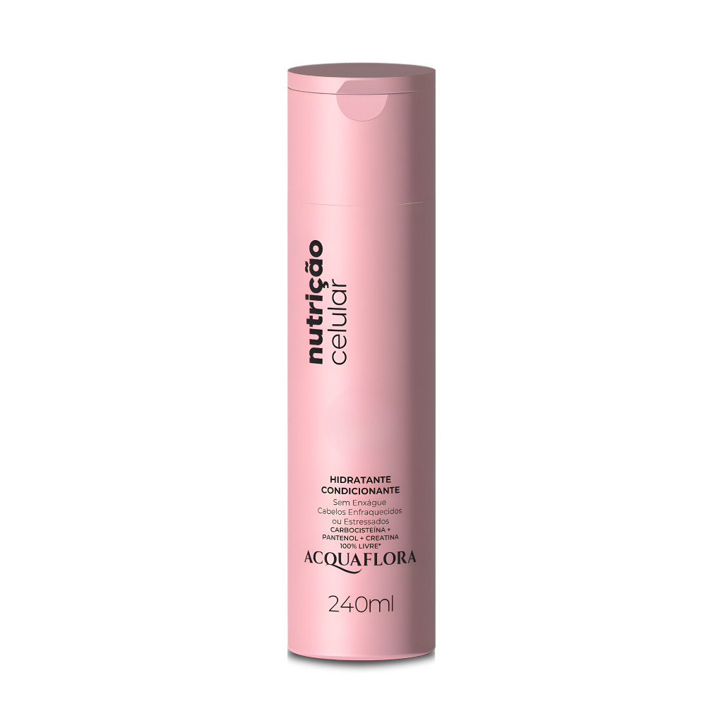 Hidratante Sem Enxágue Condicionante Leave In Nutrição Celular 240ml Acquaflora
