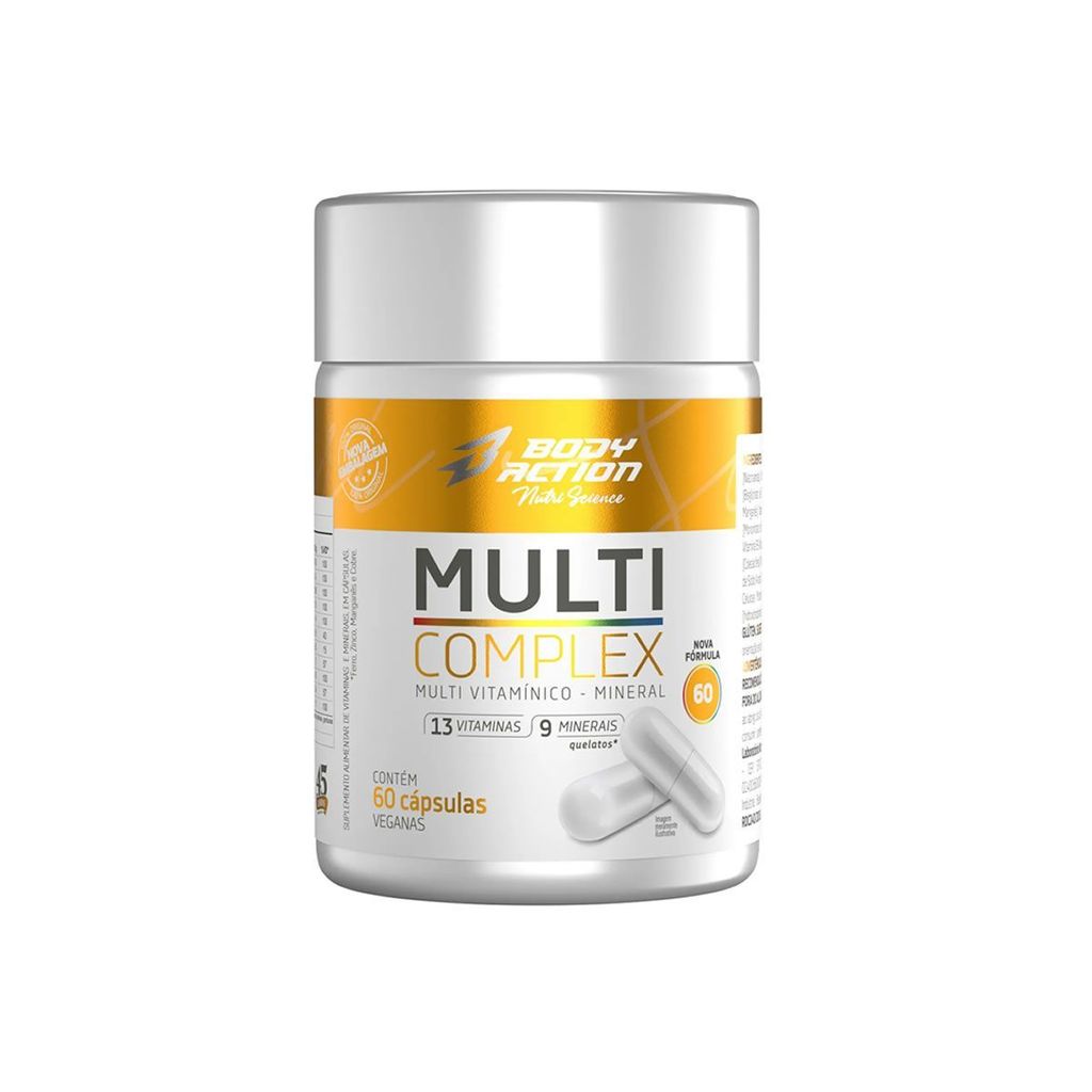 Multi Complex - 60 Cápsulas - Body Action