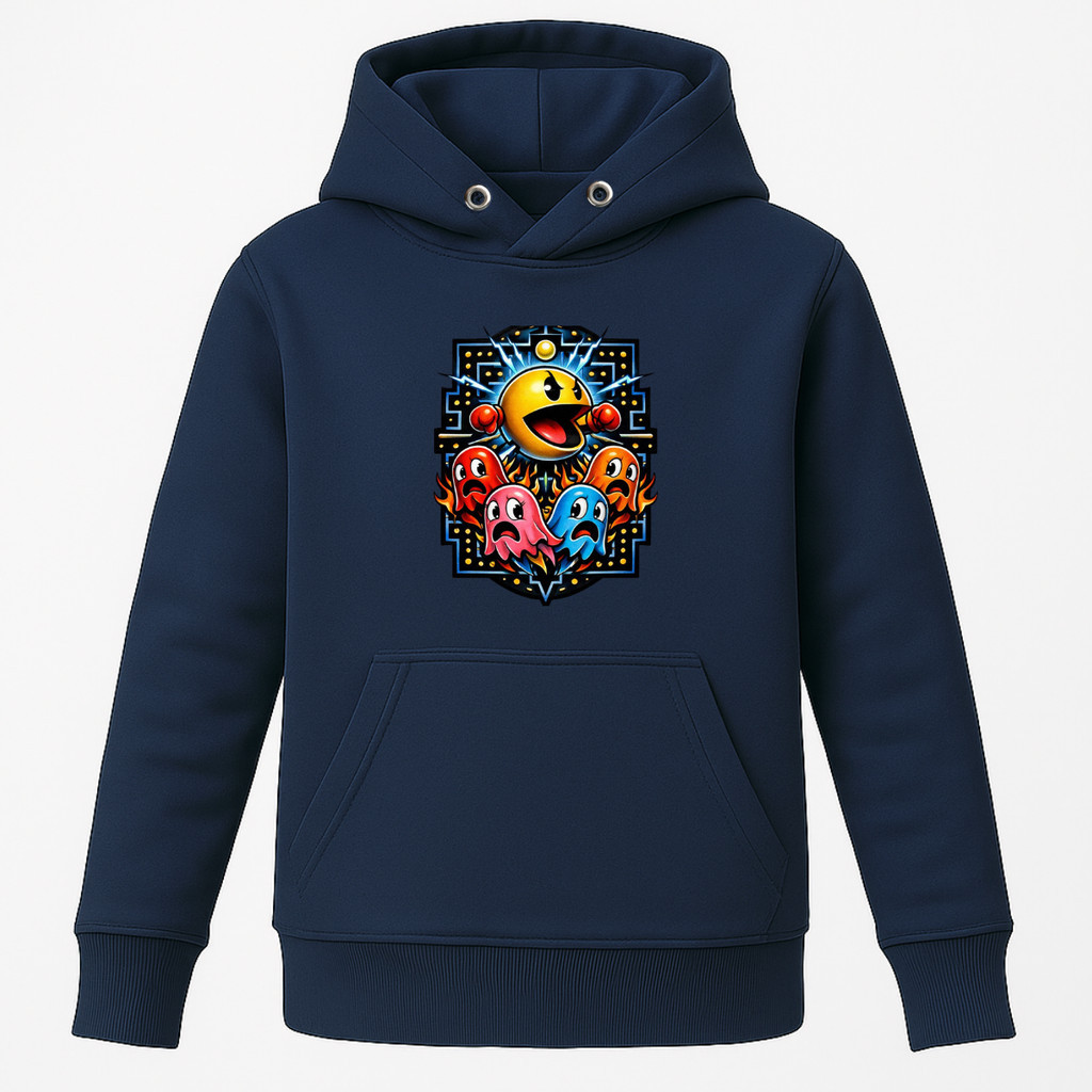 Jogo Pac-man Blusa De Frio Agasalho Moletom Canguru