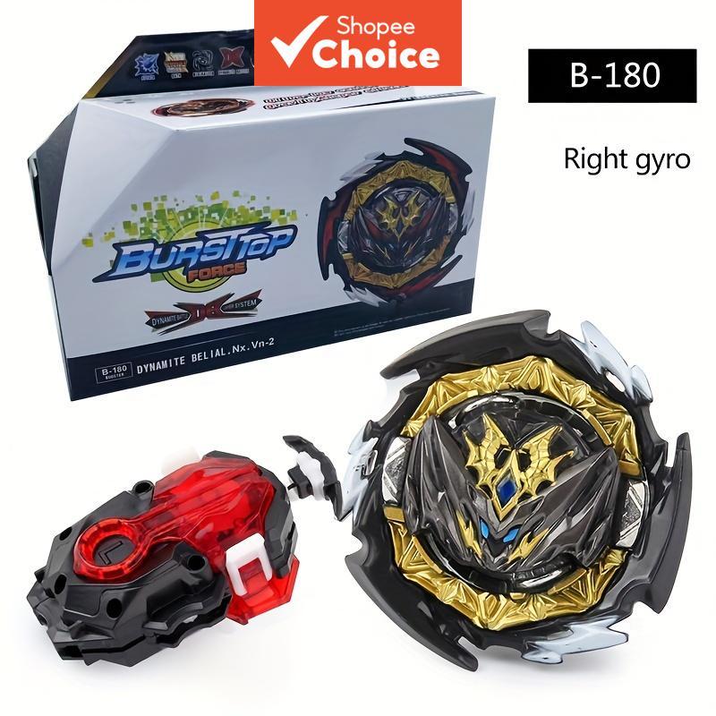  Conjunto Inicial Bay Burst B 180 Dynamite Belial Superking Booster B 184 Lançador Giratório