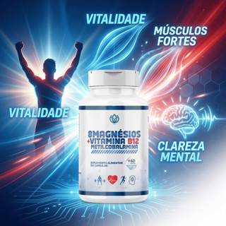8 MAGNÉSIOS 500MG 60 CAPS SUPER CONCENTRADO em Oferta na Shopee