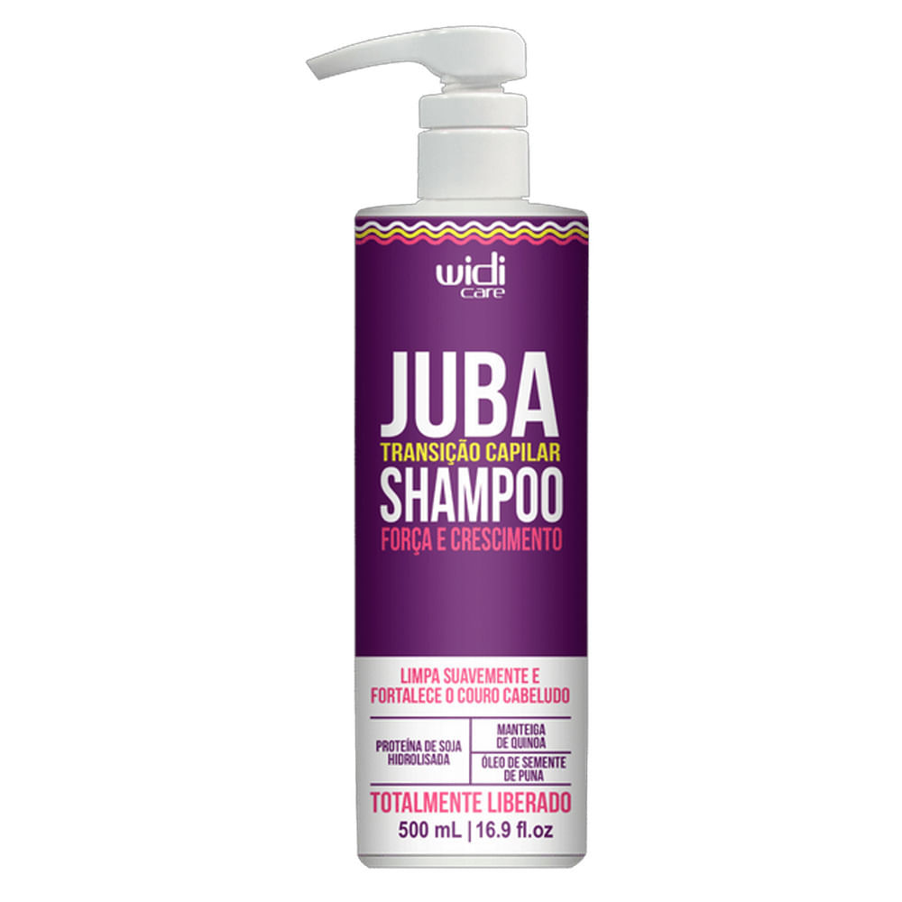 Shampoo Widi Care Juba Transição Capilar 500ml