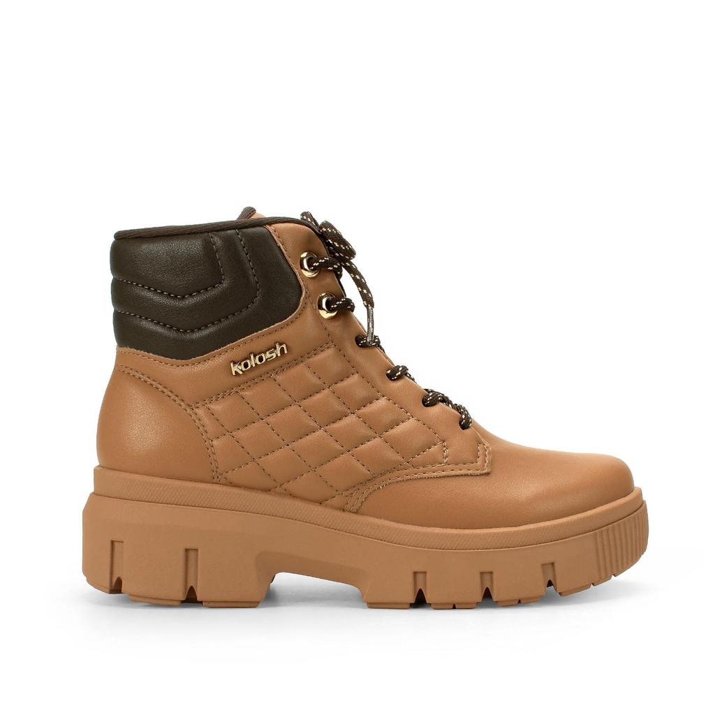 Bota Coturno Kolosh de Cano Curto Feminino C3377
