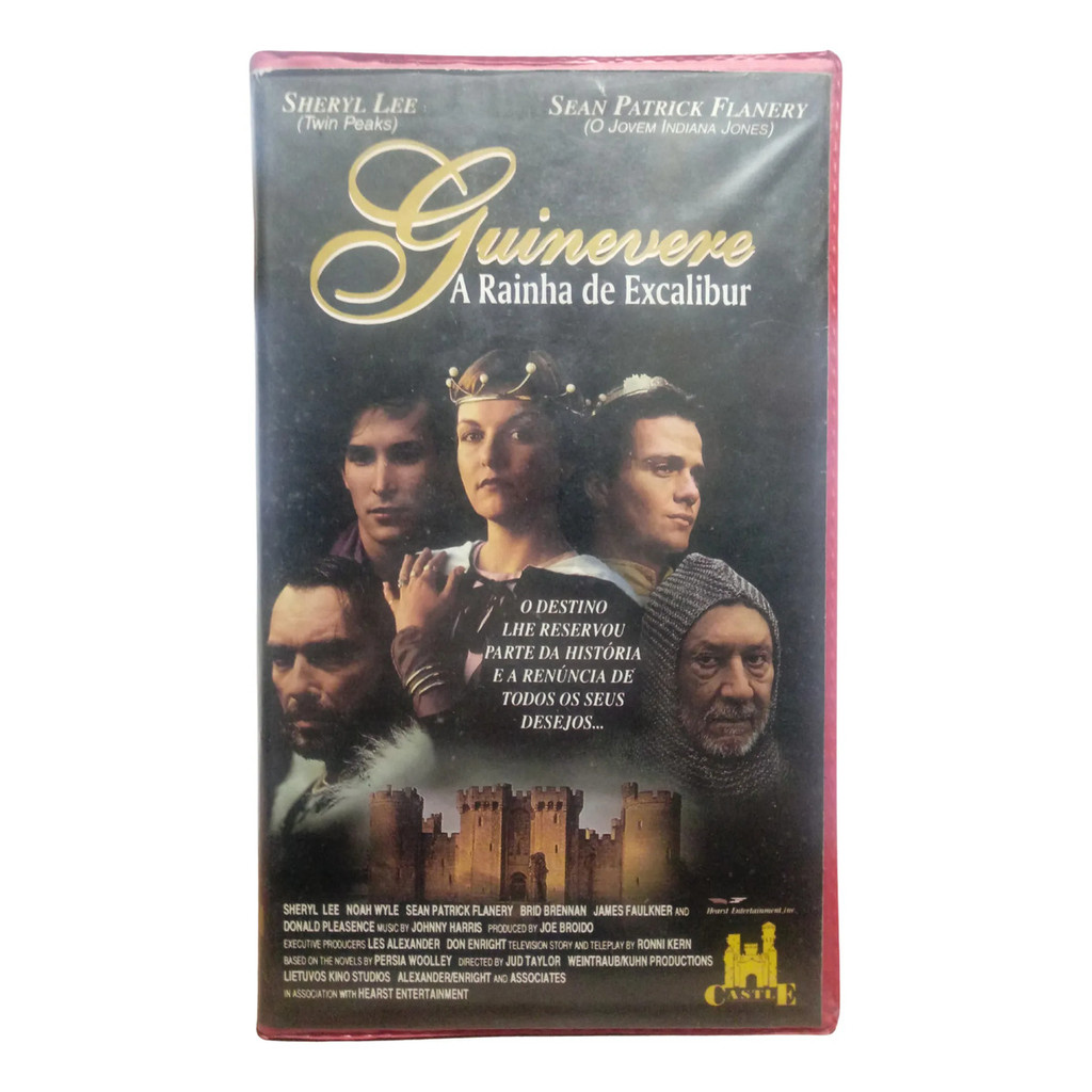 Vhs Guinevere A Rainha De Excalibur - Sheryl Lee - Noah Wyle