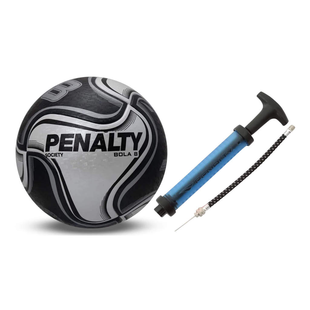 Kit Futebol Society: Bola de Futebol + Bomba de Ar