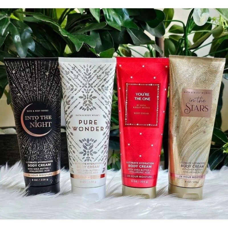 Cremes Hidratante Bath & Body Works  Stars - Pure Wonder - Into the Night - Butterfly - Thousand - War Vanila | Original