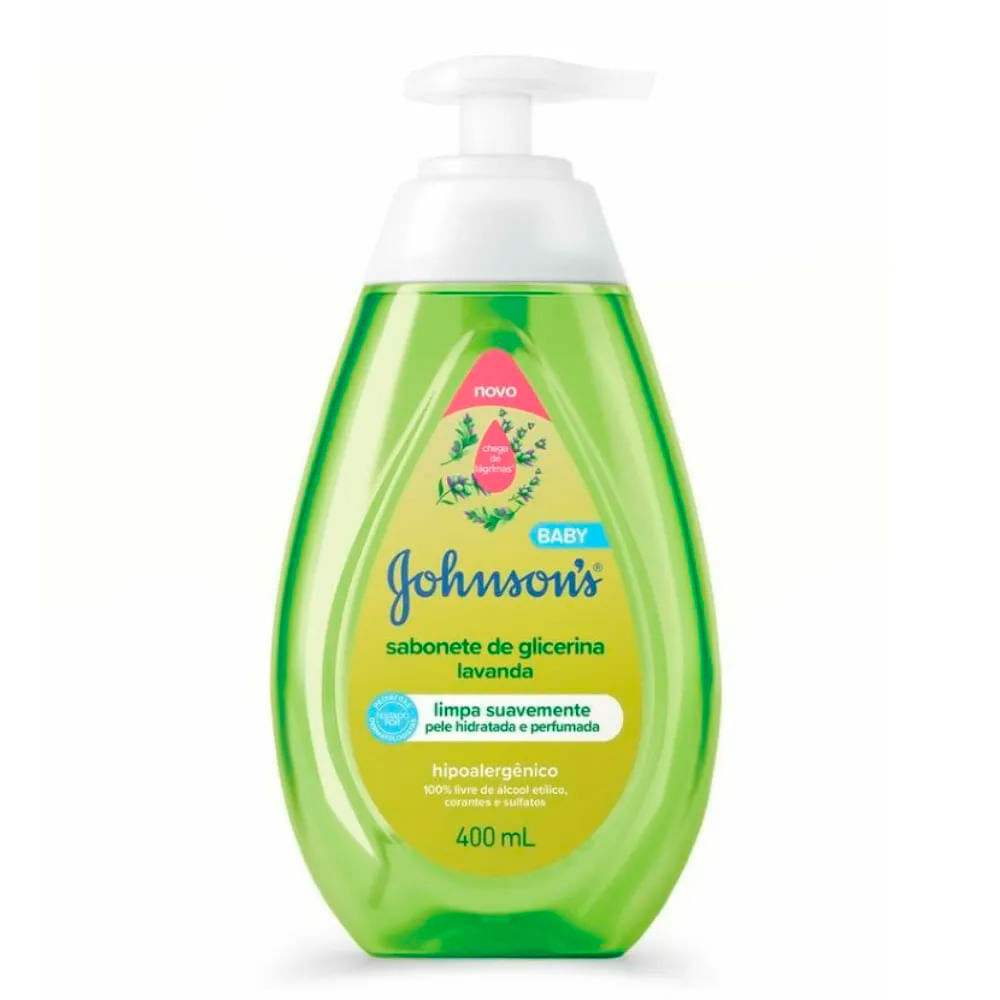 Sabonete Líquido Johnson Baby Lavanda 400ml em Oferta na Shopee
