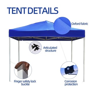 Tenda Praia Gazebo Articulada Dobrável 3x3 Barraca Camping