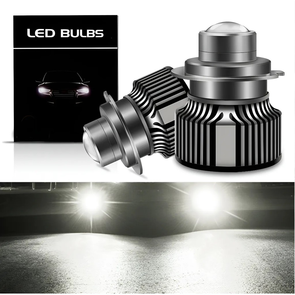 2x Lente Mini Lampada Projetor H7 H11 9005/hb3 9006/hb4