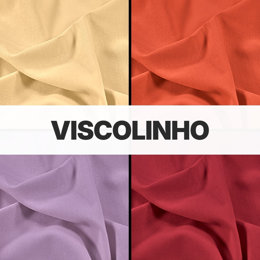 Tecido Viscolinho Premium | 100% Viscose | Leve e Fresco para saias, vestidos, blusinhas em Oferta na Shopee