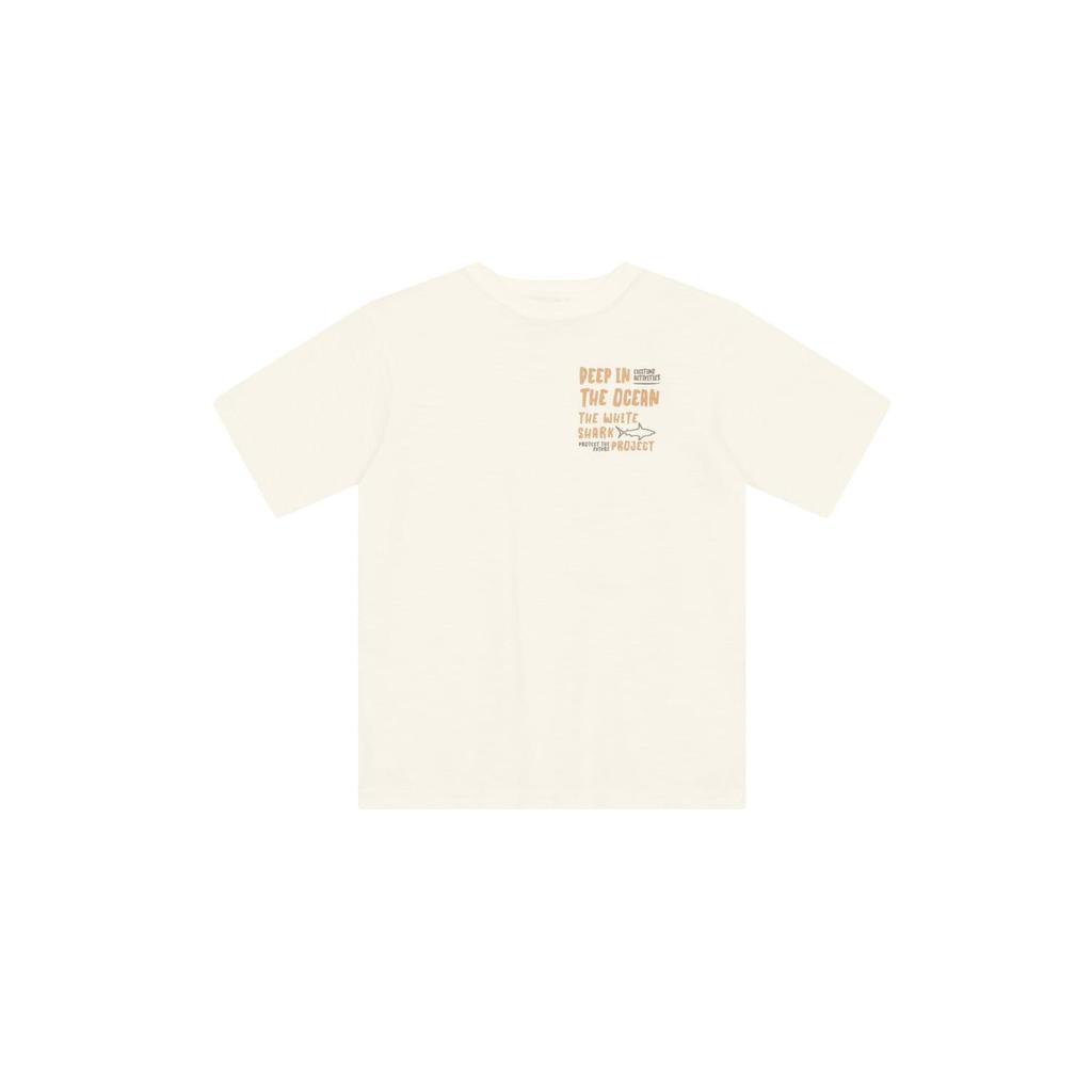 Camiseta infantil menino de tubarão Brandili