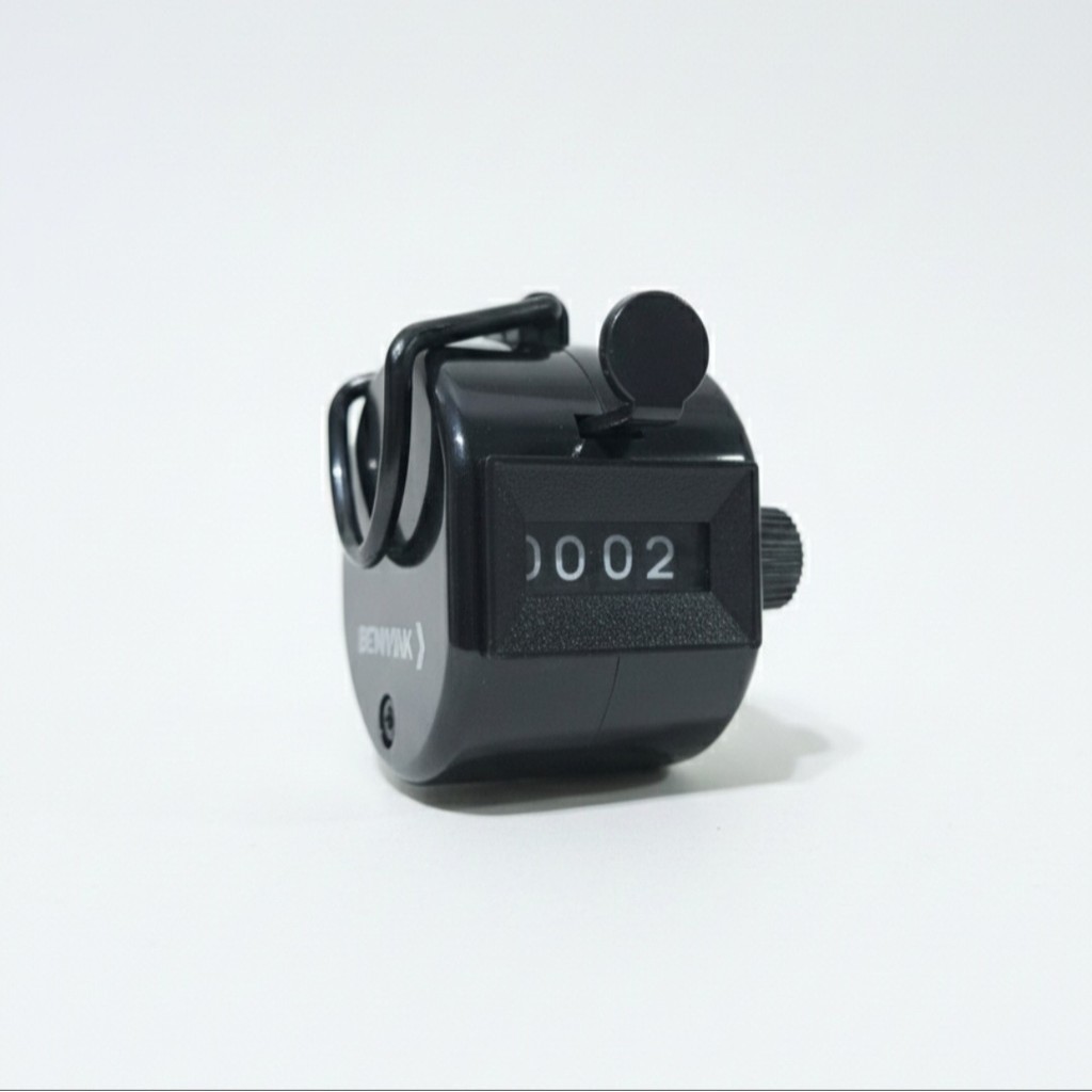 Contador Manual Numérico 4 Dígitos – Portátil, Preciso e Resistente