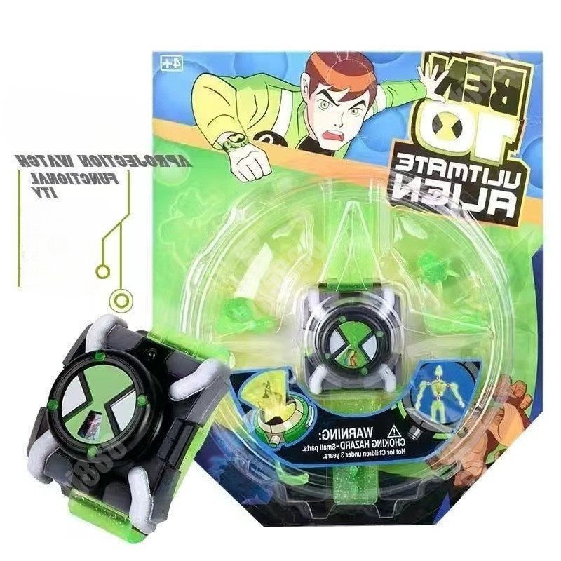 Relógio Ben 10 Ultimate Omnitrix Estilo Projetor Relógio Brinquedo Infantil Presente BEN10
