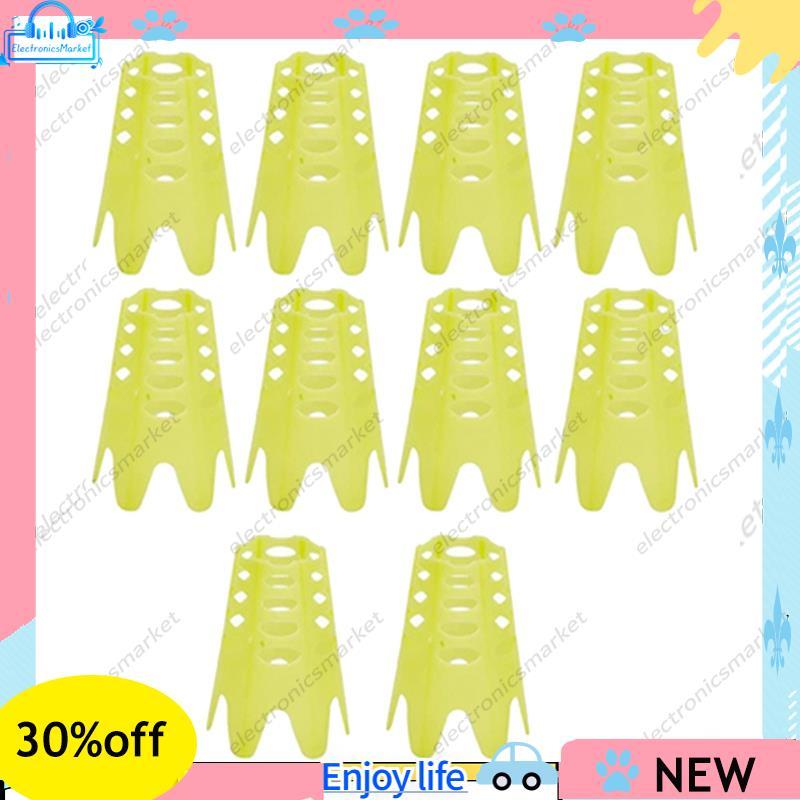 10 Pçs Camisetas De Esteira De Golfe , Simulador De Prática Para Campo De Condução Em Casa Treinamento Amarelo L