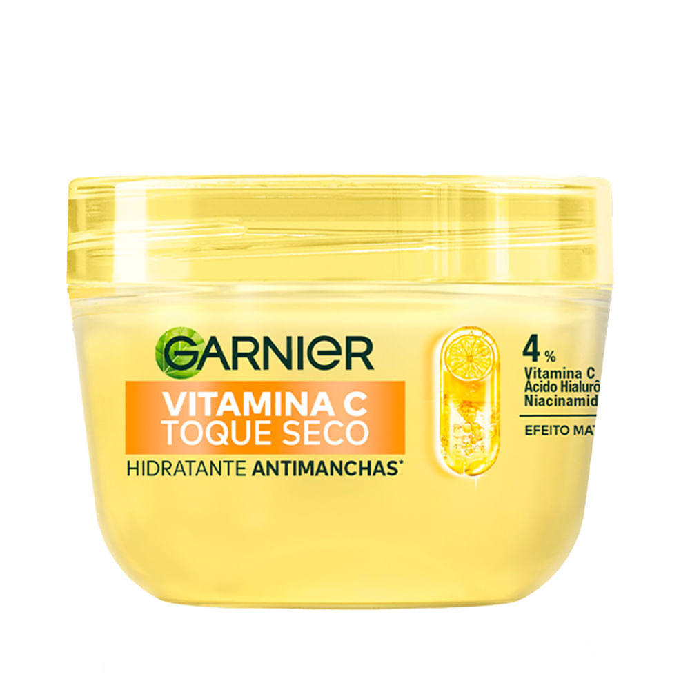 Creme Hidratante Facial Garnier Antimanchas Vitamina C Toque Seco 85g em Oferta na Shopee