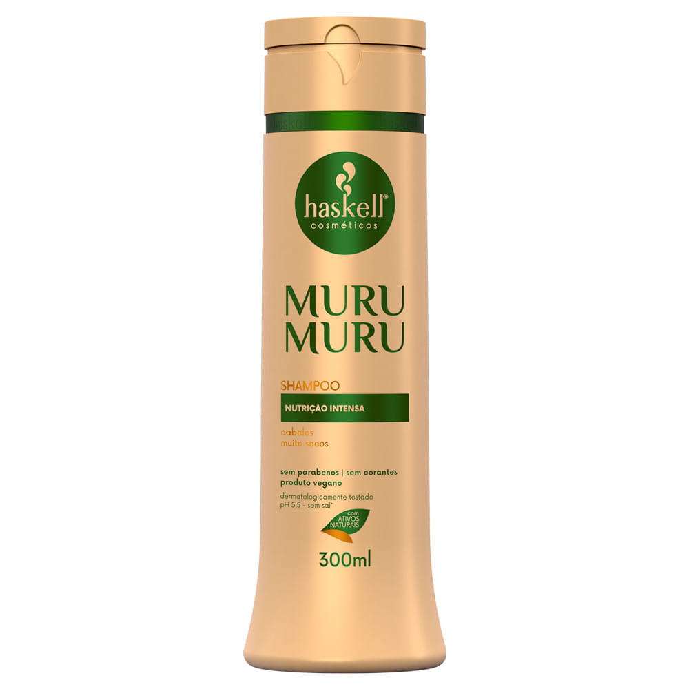 Shampoo Haskell Murumuru 300ml em Oferta na Shopee