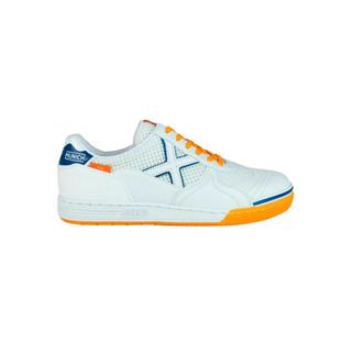 Chuteira Masculina Futsal G3 Indoor Branco Munich Profissional 40 BR