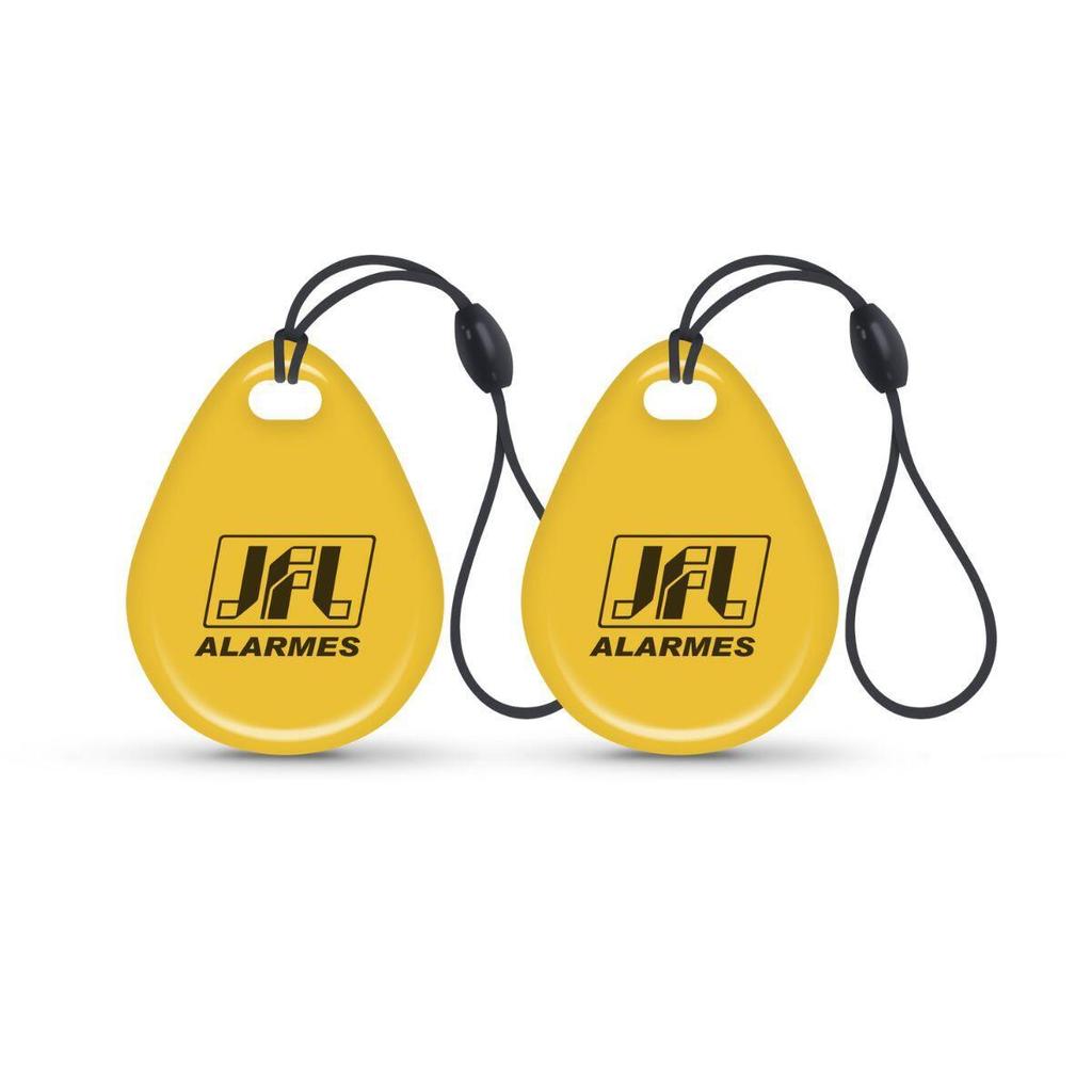 KIT 2 CHAVEIROS DE PROX JFL RFID 1356MHZ 30648