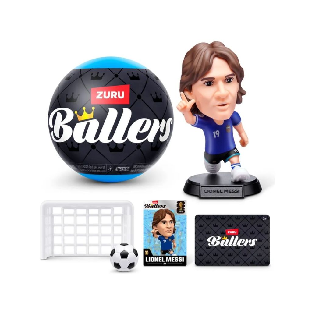 Kit 3x Bonecos Surpresa Copa do Mundo FIFA 2026 Ballers