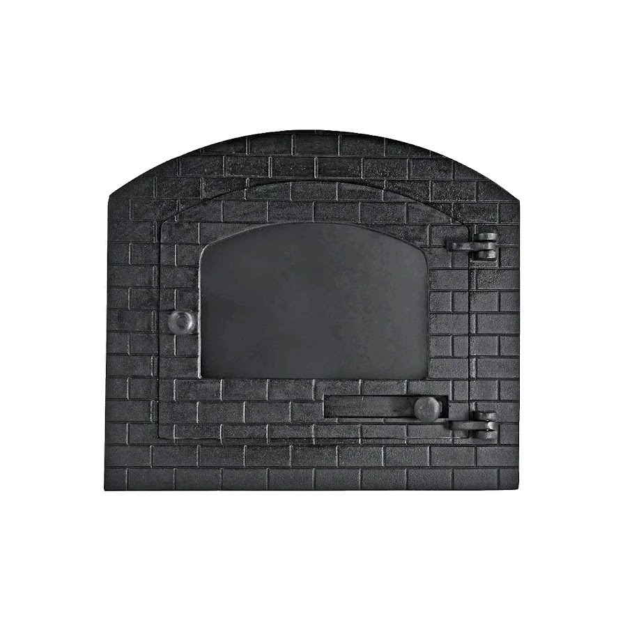 Porta Forno Ferro Fundido Igloo Vidro Libaneza 31,5x37,5cm