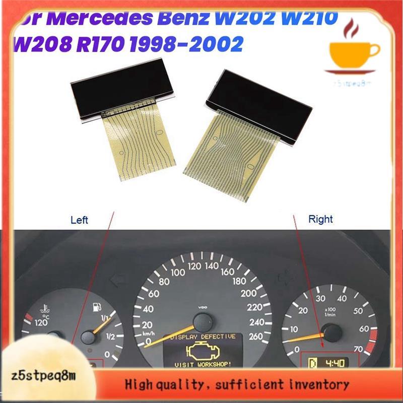 1 Par De Tela LCD Para Instrumento De Carro , W202 , W210 , W208 , R170 , 1998-2002 , Velocímetro , Pixel , De Reparo