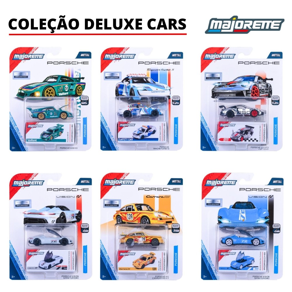 Carrinho Majorette Premium Porsche Seleção À Escolha