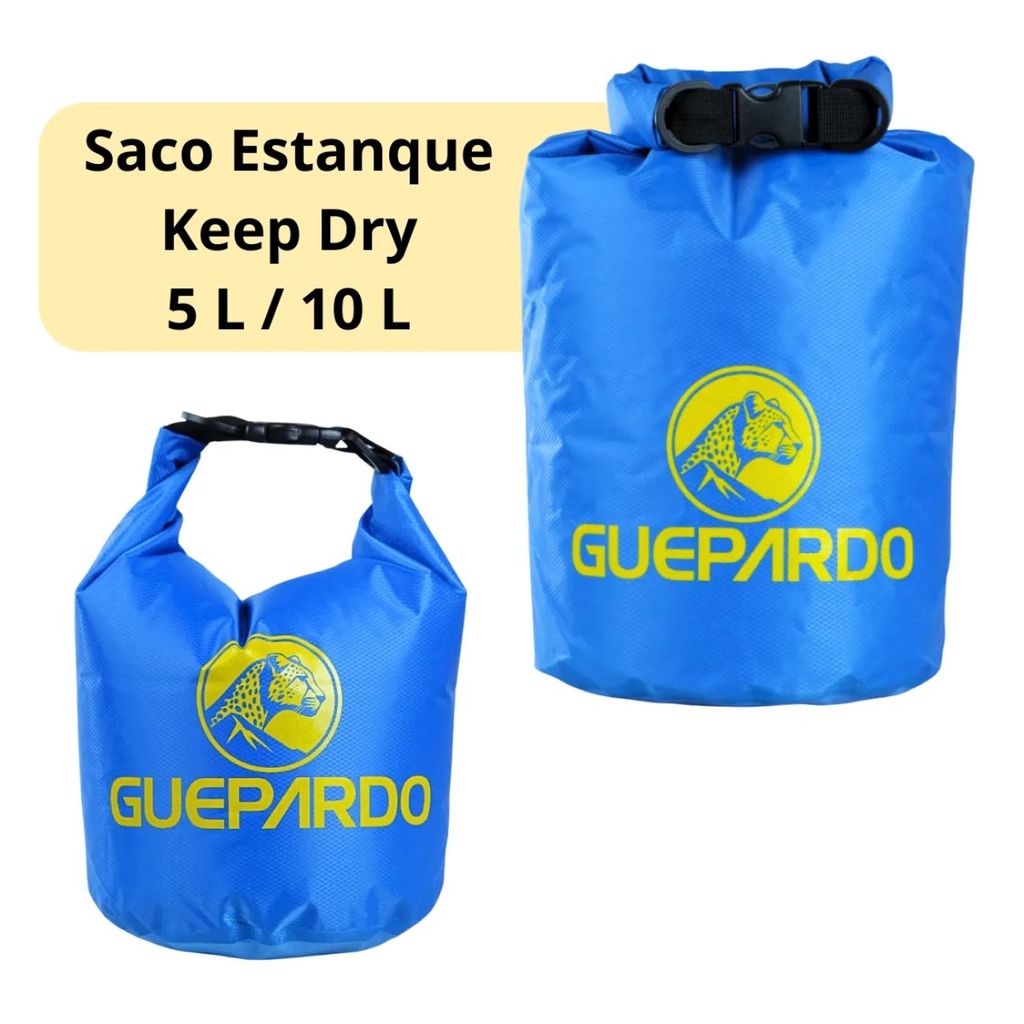 Bolsa Saco Estanque Guepardo Keep Dry À Prova Dágua para Esportes e Aventura