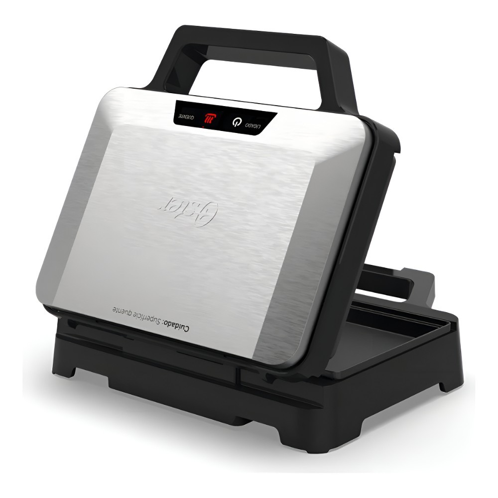 Sanduicheira Oster OSAN500 Inox Multiuso Preto/Inox 220V em Oferta na Shopee