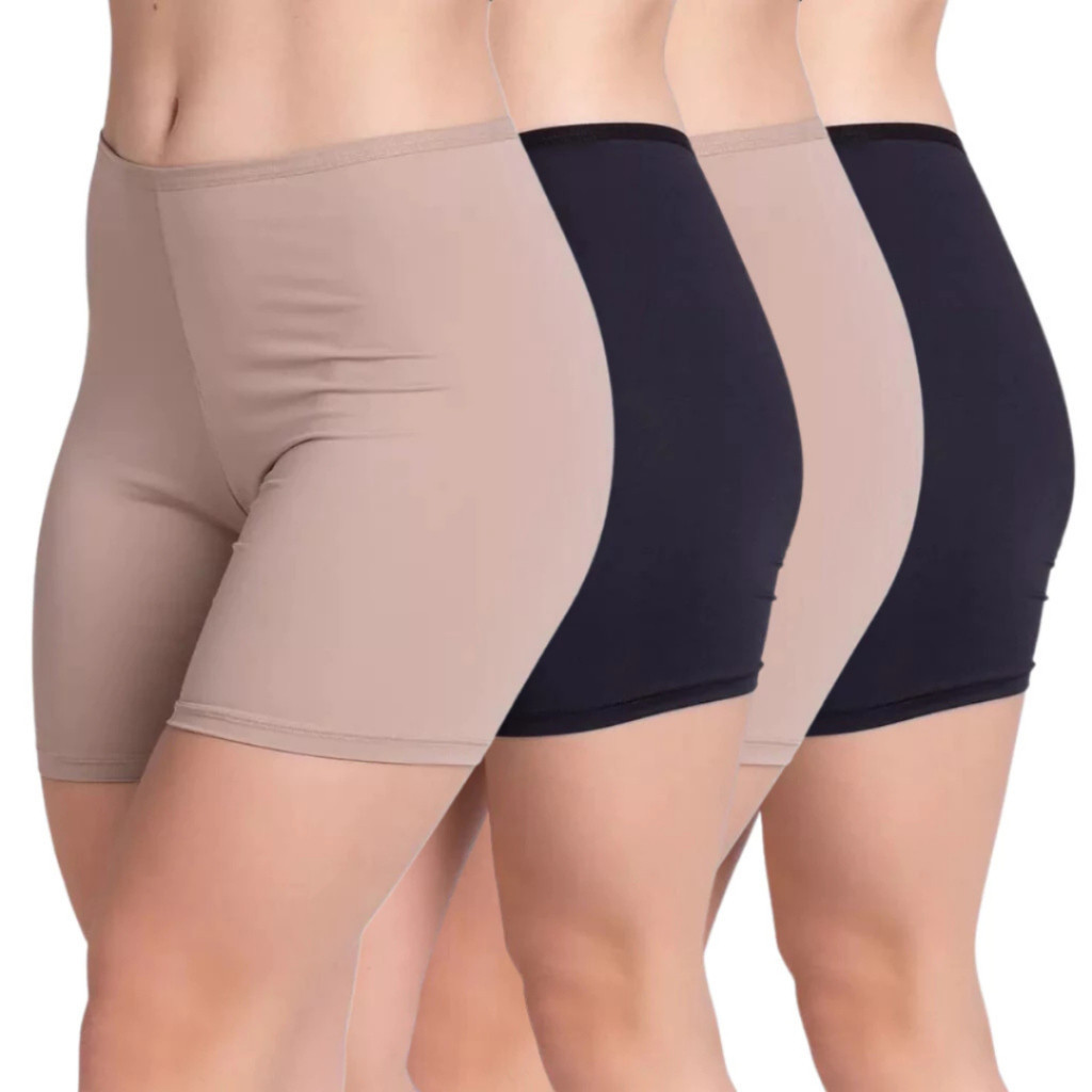 Short Segunda Pele Anágua Feminino Conforto para Vestido e Saia