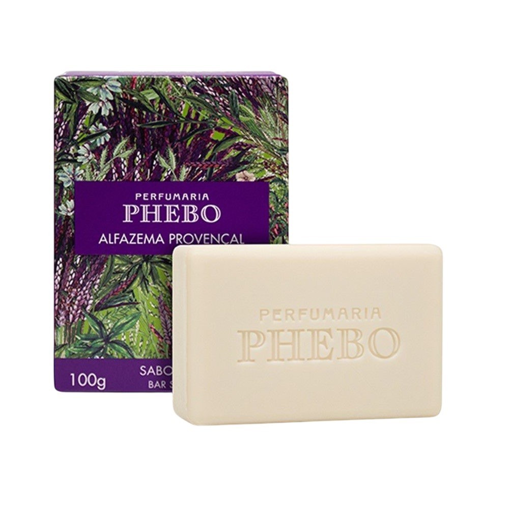 Sabonete Phebo Alfazema Provençal em Barra Cremoso 100g
